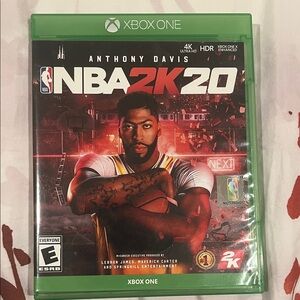 XBOX ONE NBA 2K20 Anthony Davis 
NBA game disc, original box. XboxOne X enhanced
